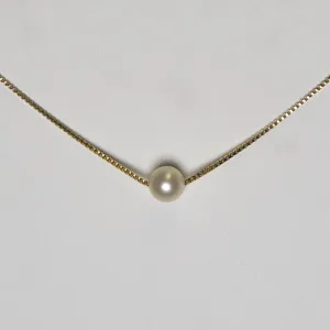 14/20 Gold Filled Edison Threaded Necklace