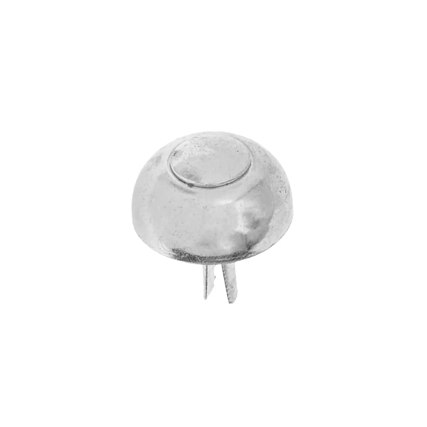 18mm Nickel, Round Handbag Bottom Stud, Steel-PK10, #312-8-16-NP