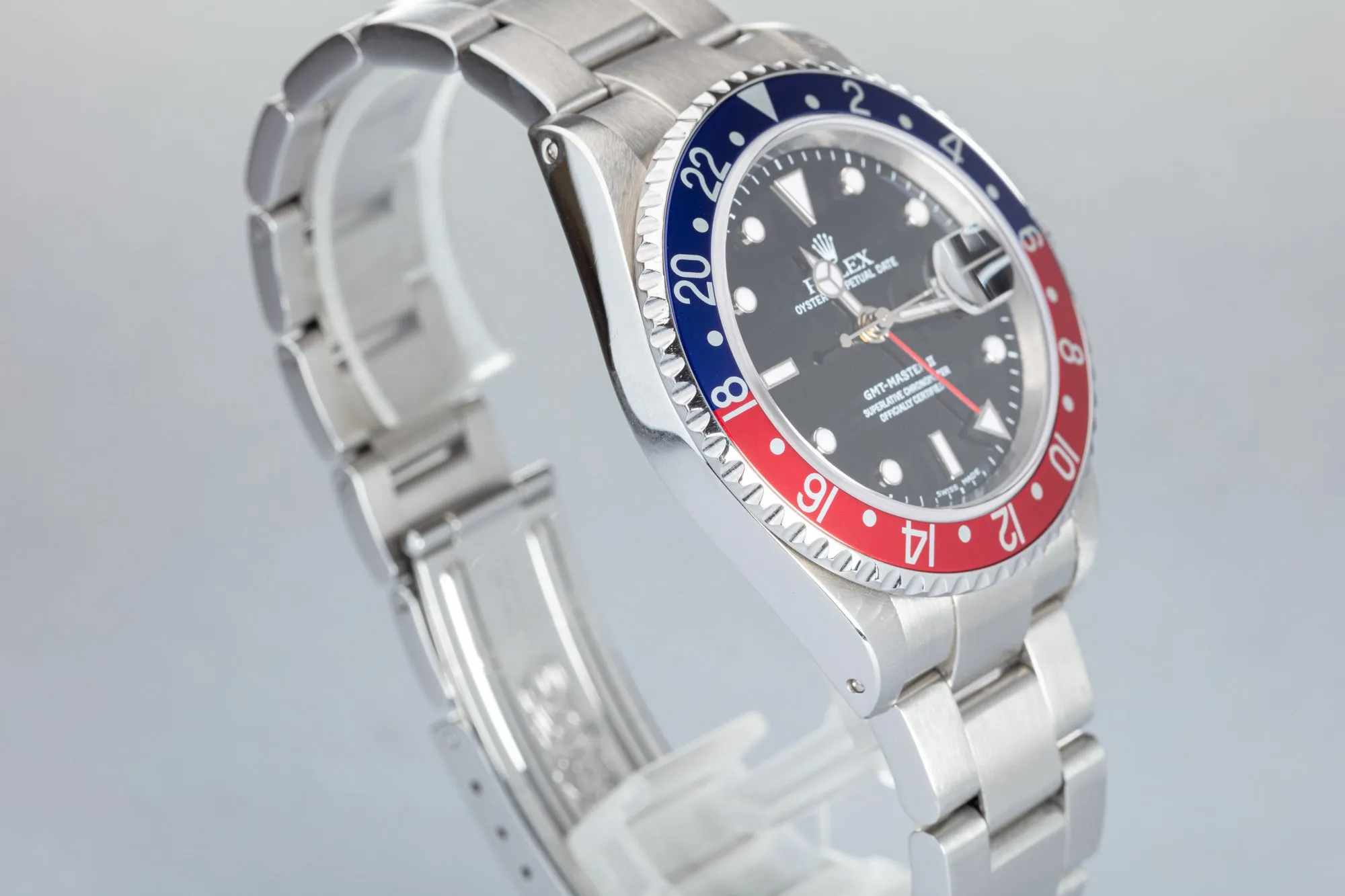2001 Rolex GMT Master 16710 Pepsi