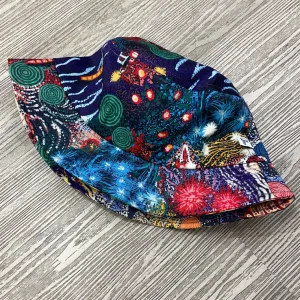 Akoo - coral bucket hat