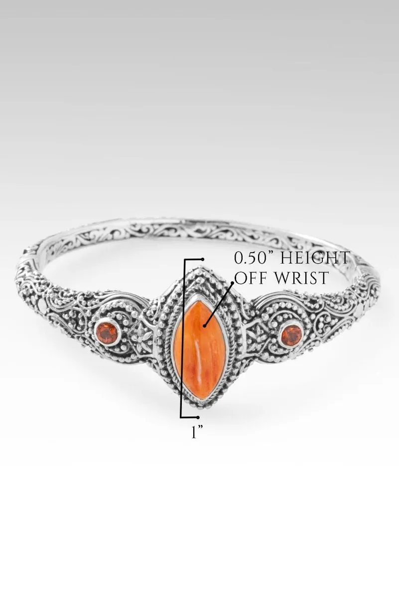 Amazing Creation Bangle™ in Orange Spiny Oyster