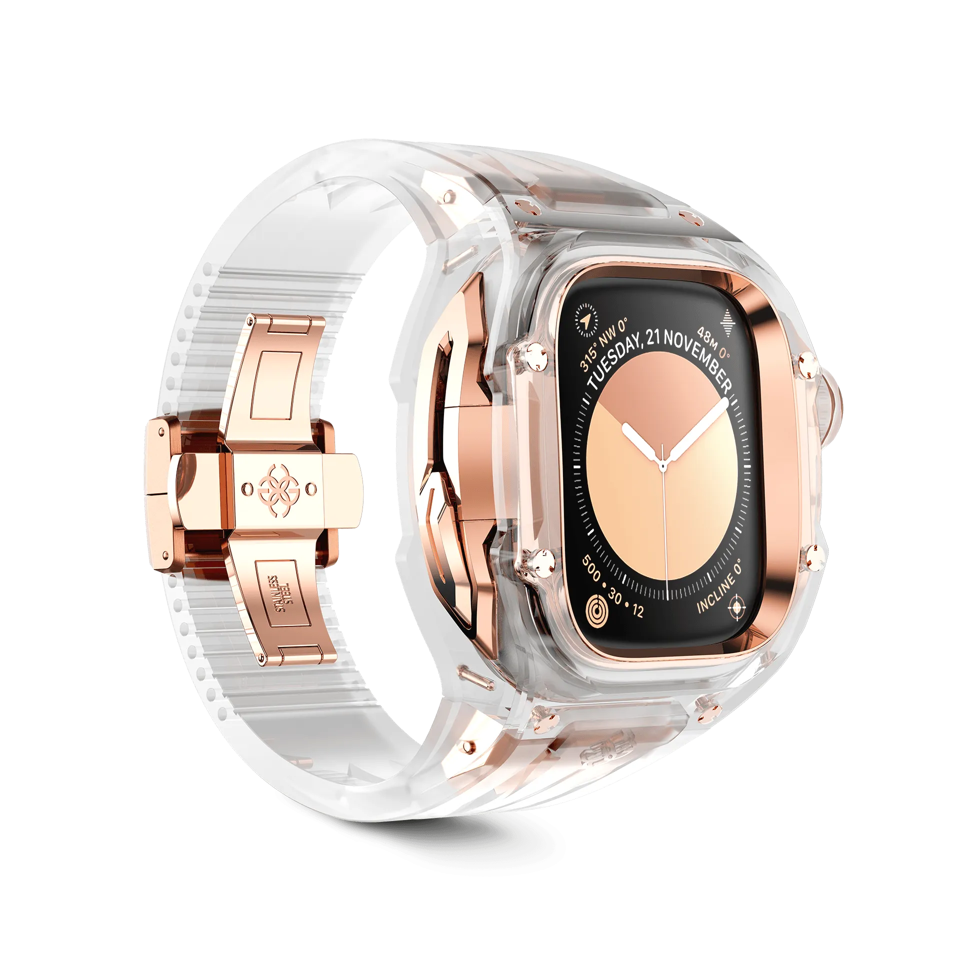 Apple Watch Case / RSTRIII49 - CRYSTAL ROSE