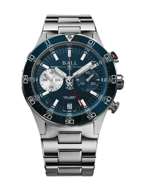 Ball Roadmaster Rescue Chronograph - DC3180C-S1CJ-BK - Blue