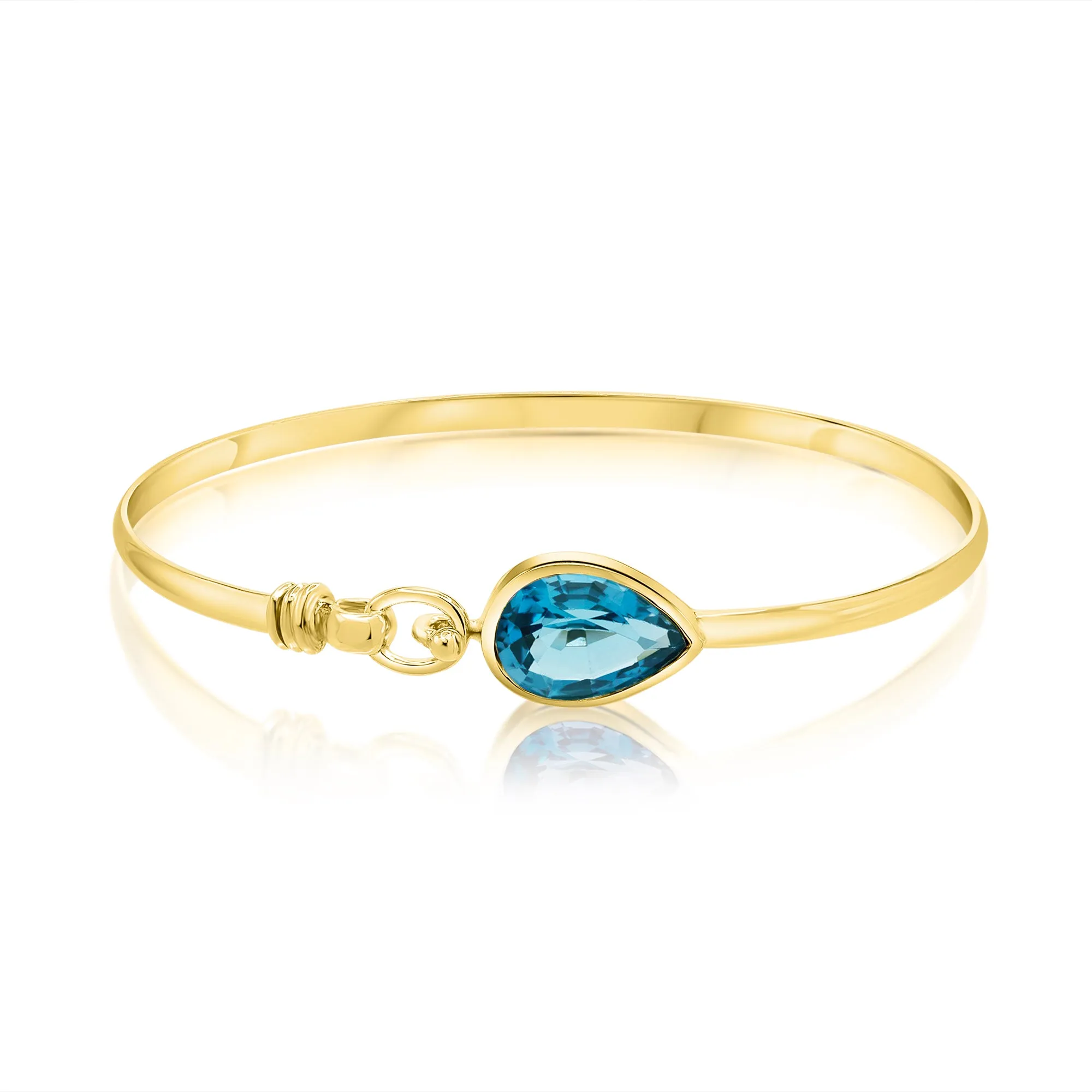 Bangle Bracelet with Clasp