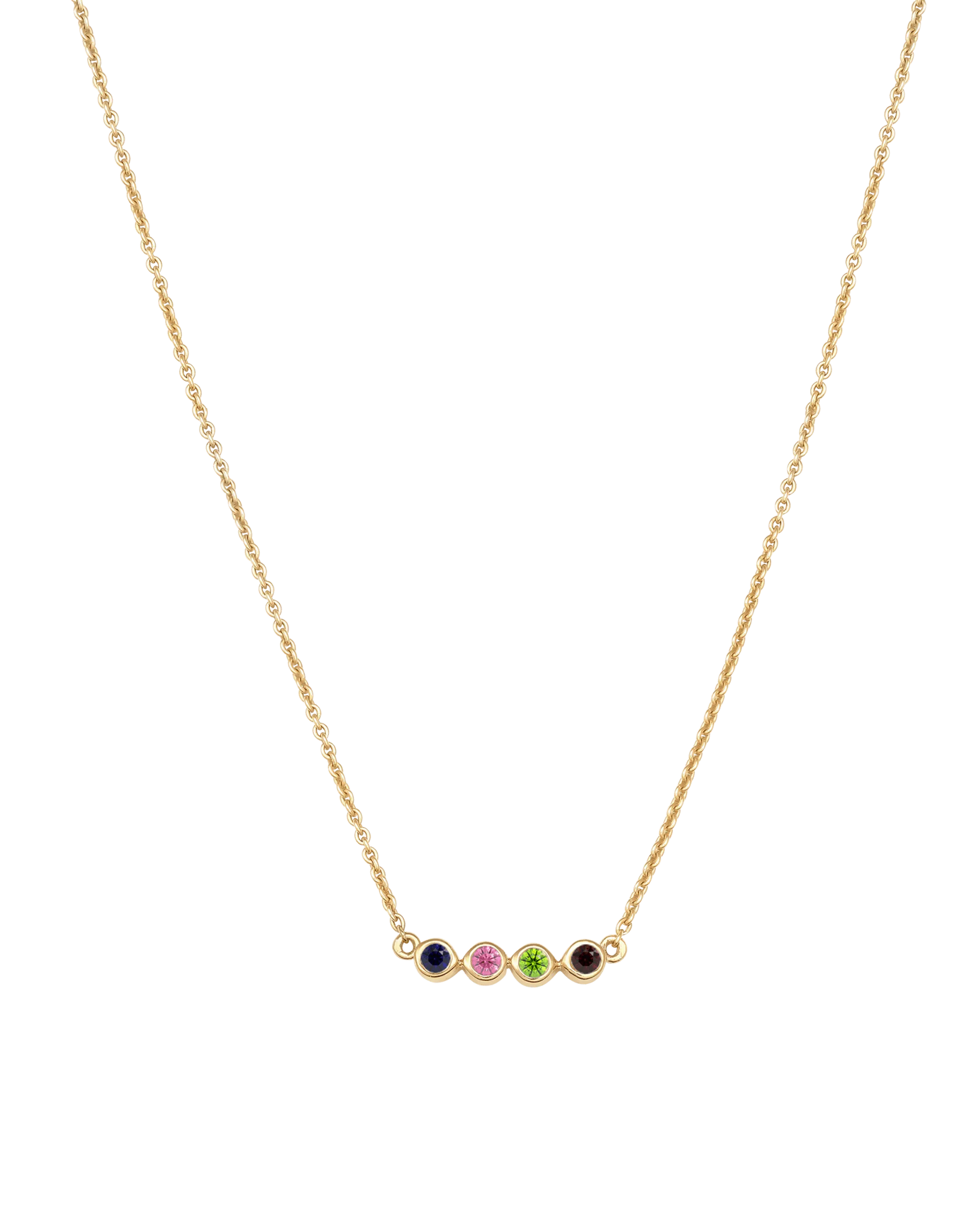 Bauble Birthstone Necklace - 18K Gold Vermeil