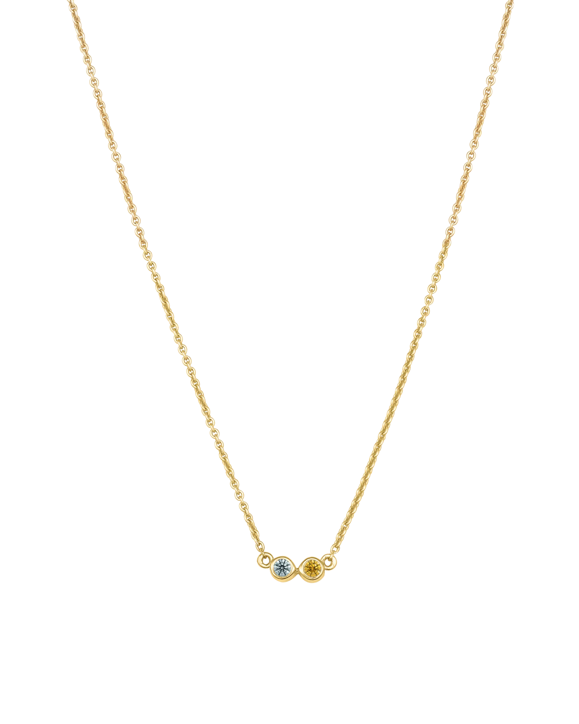 Bauble Birthstone Necklace - 18K Gold Vermeil