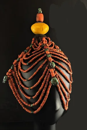 Bhutanese Coral Headdress