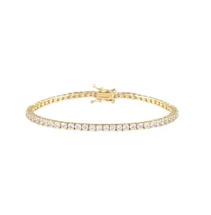 Bianc Tennis Bracelet Gold Small