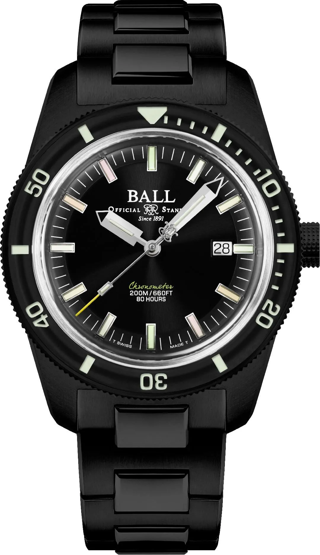 BL Watch Company Engineer II Skindiver Heritage Manufacture Chronometer