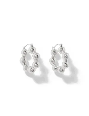 Blake Ball Hoop Earrings