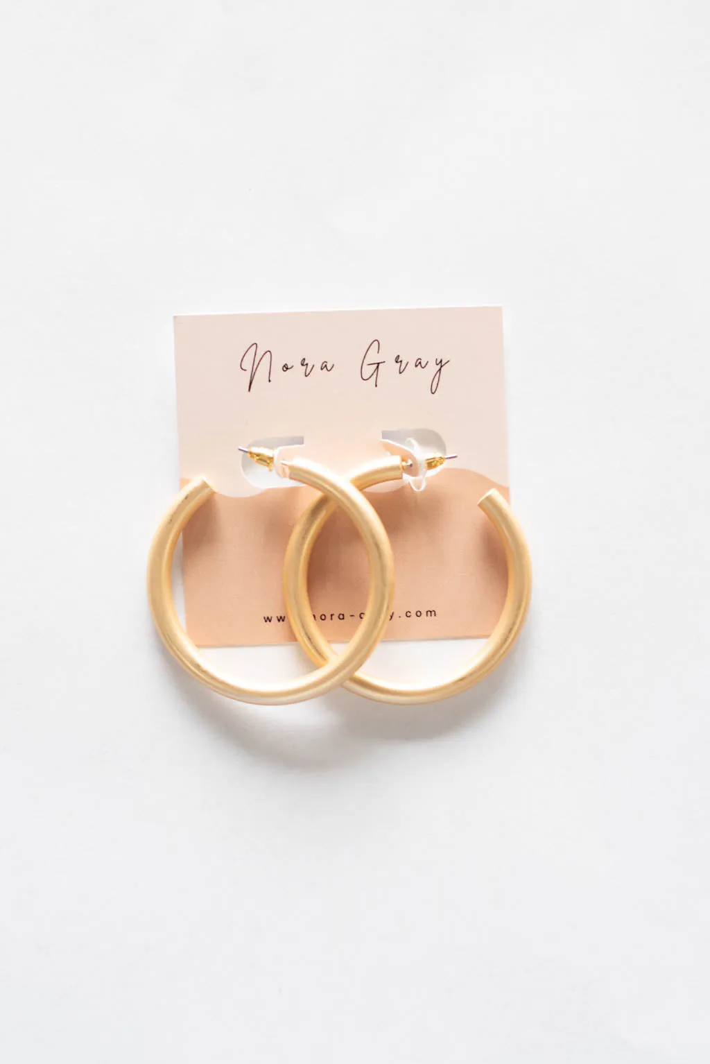 Bold Metal Hoop Earrings