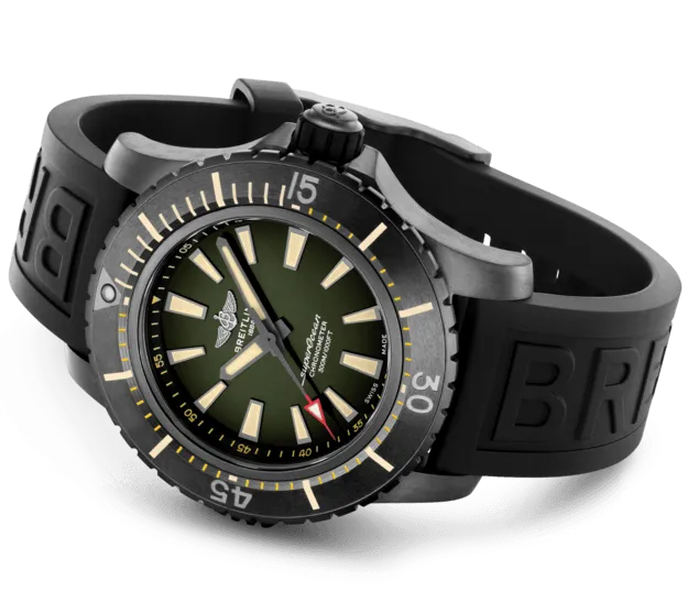 BRT Watch Superocean AutoMTic 48 Black Titanium Green