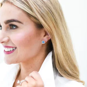 Chloe Stud Blue