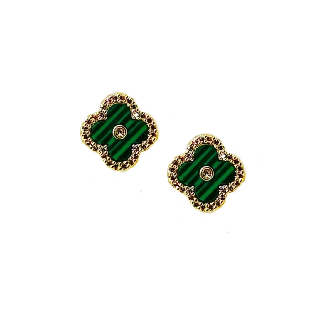 Chloe Stud Green
