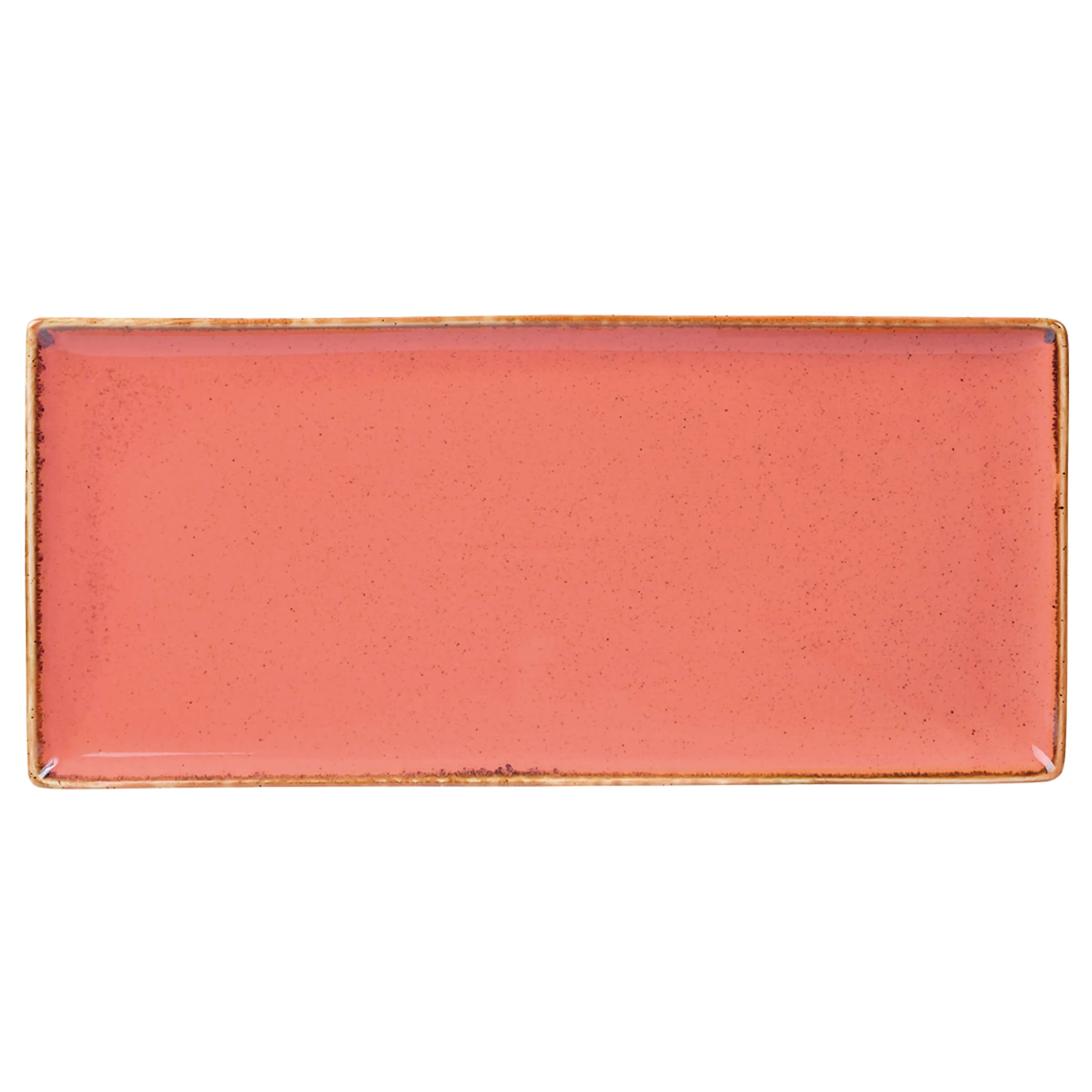 Coral Rectangular Platter 35x15.5cm/13.75"x6" - Pack 6