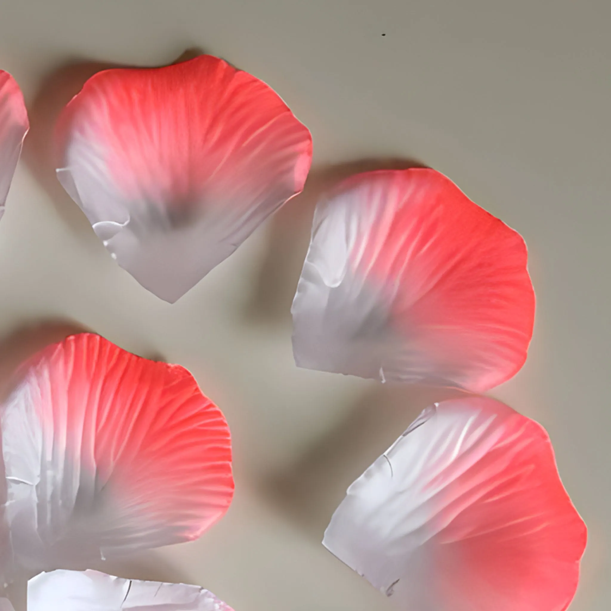 Coral Rose Petals Artificial Flower Silk Petals Bulk 1000 pcs