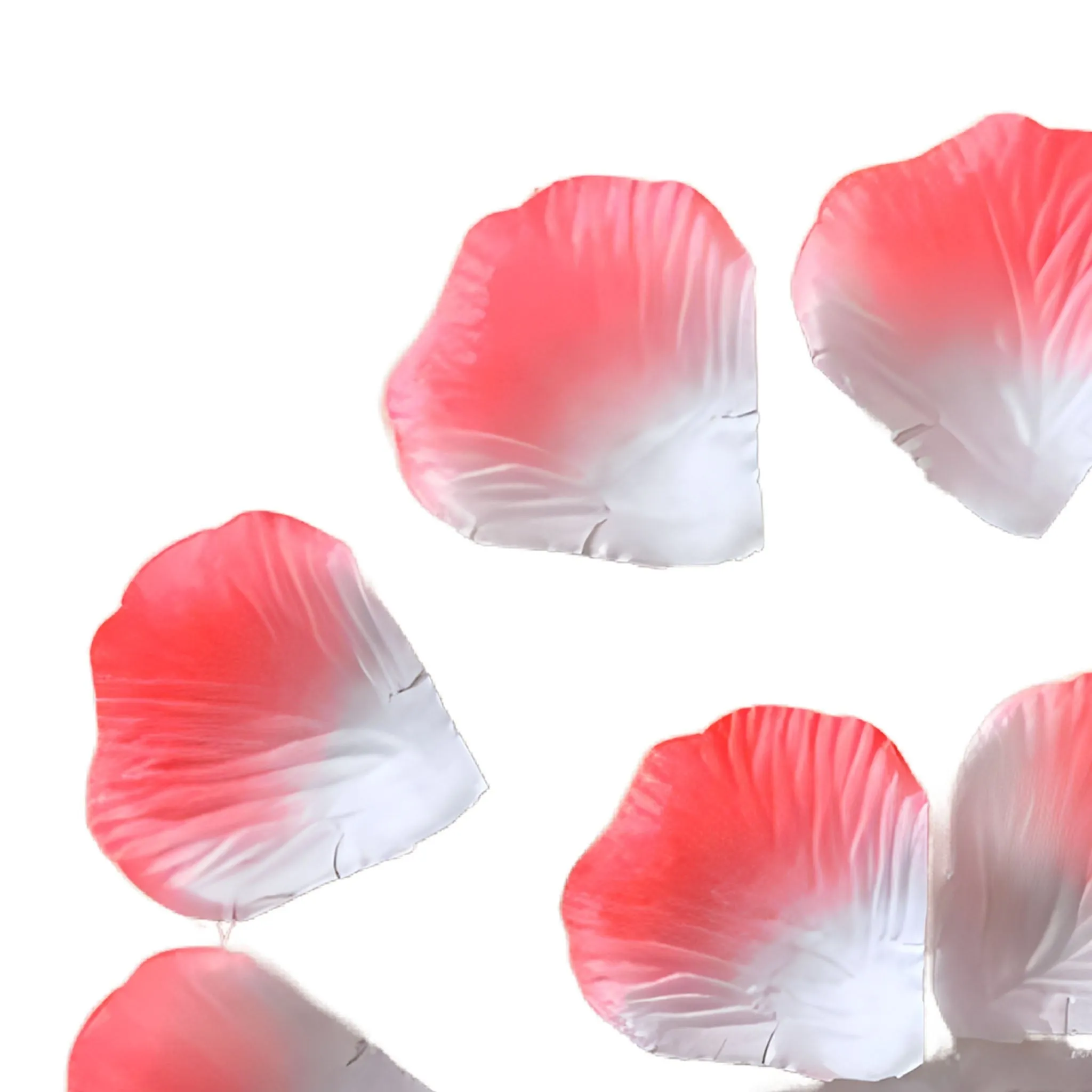 Coral Rose Petals Artificial Flower Silk Petals Bulk 1000 pcs