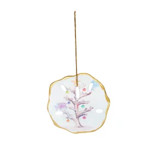 Coral Tree Sand Dollar Ornament