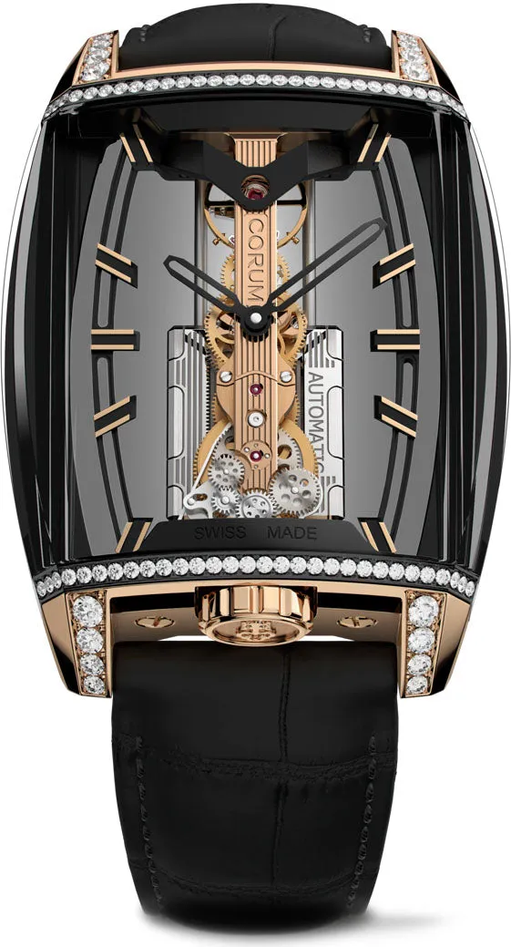 CRM Watch Goldem Bridge Titanium Gold Diamonds