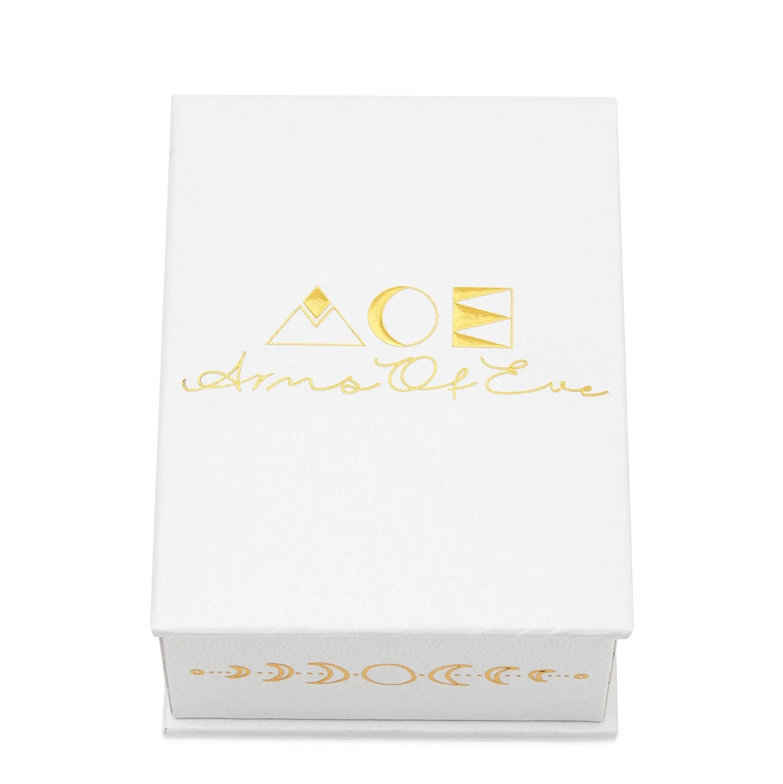 Daisy Gold Earrings - Stone