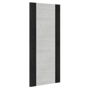 Deanta Flush Light Grey Ash Prefinished Internal Fire Door FD30 With Dark Grey Edges 1981mm x 762mm