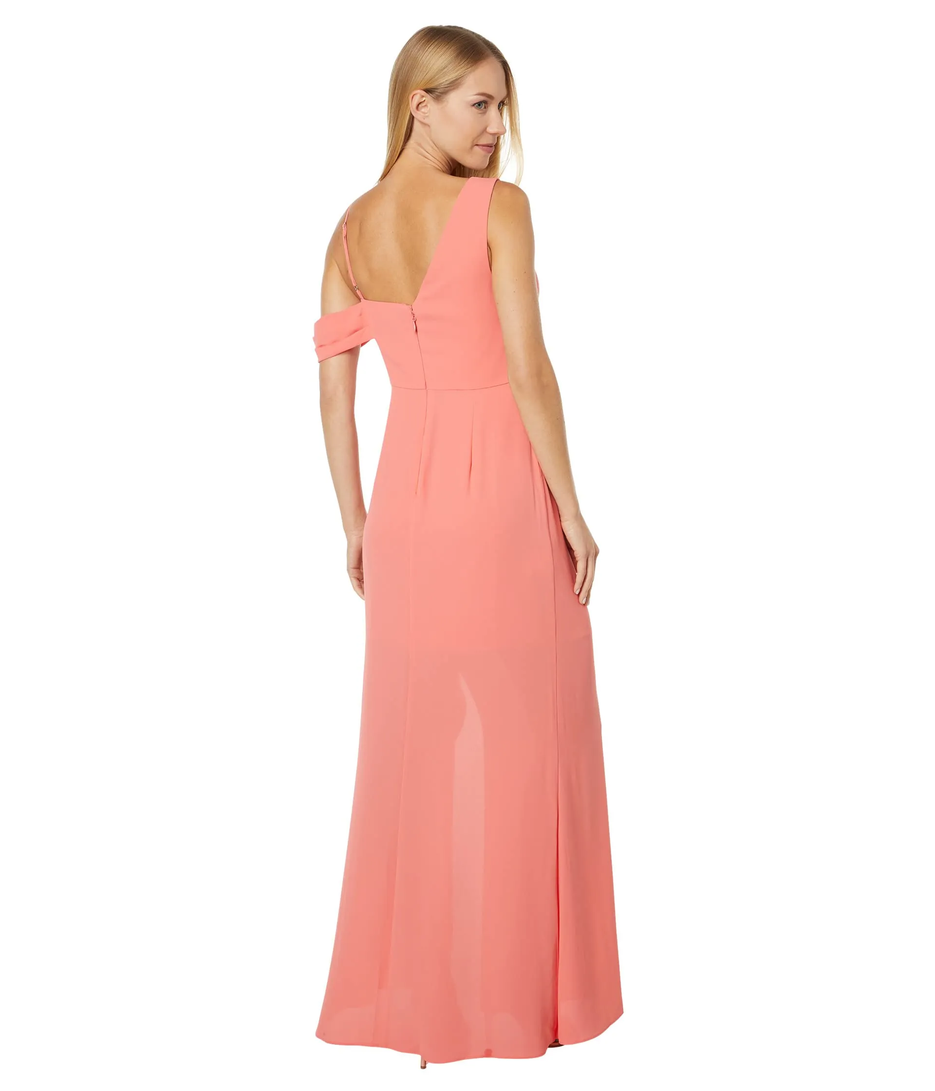 Dress BCBGMAXAZRIA, Long Silk Poly Georgette Dress
