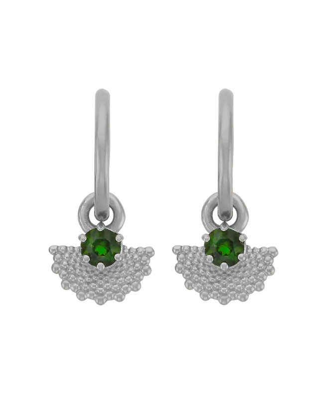 Eos Earrings | Chrome Diopside