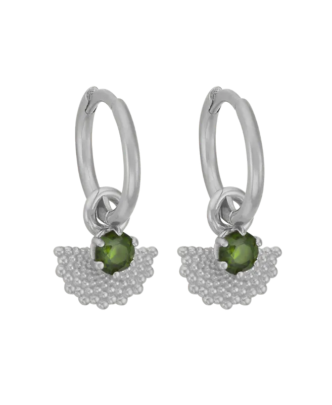 Eos Earrings | Chrome Diopside