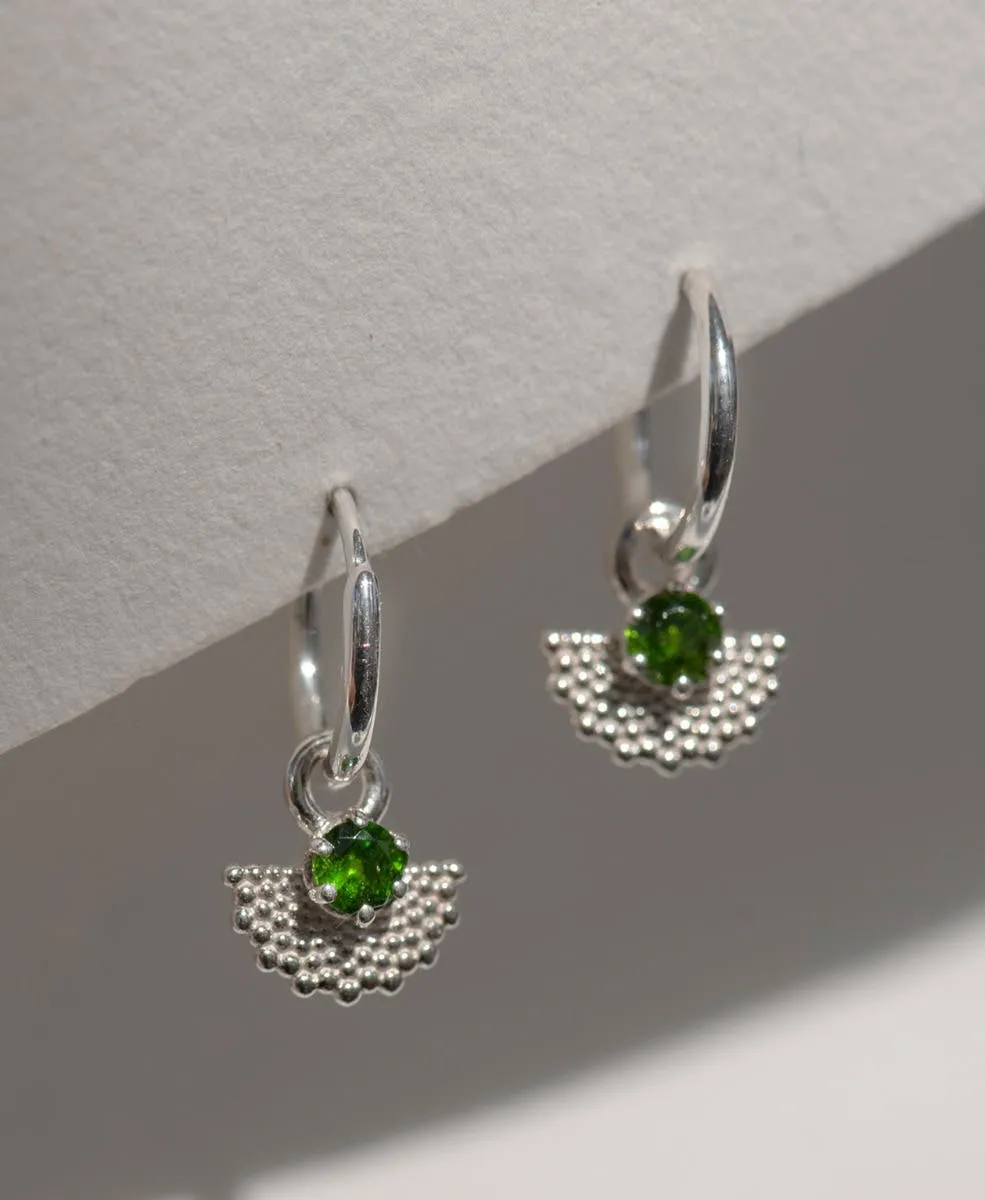 Eos Earrings | Chrome Diopside