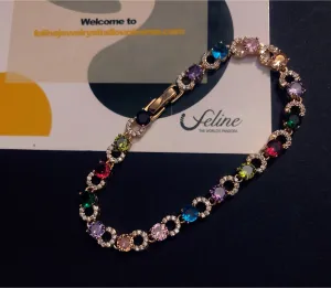 Ercan Multi Stone Bracelet