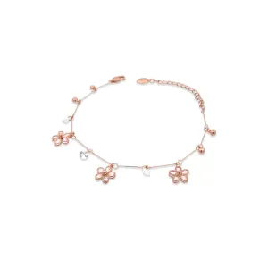 Flower Cubic Zirconia Bracelet
