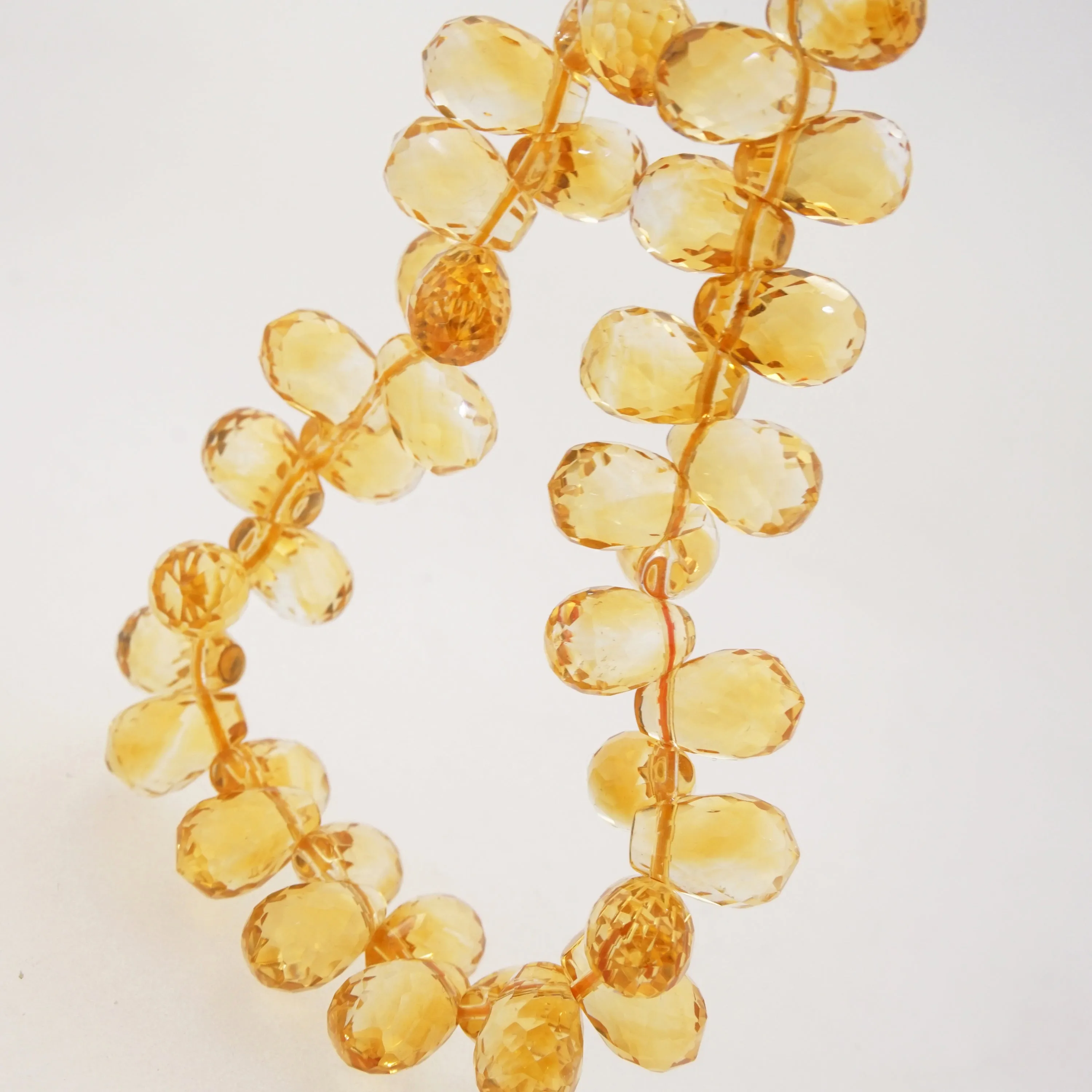 Gem-Grade Citrine Briolette