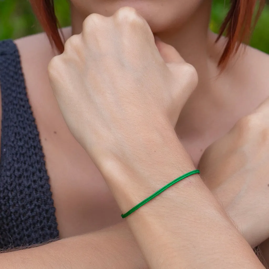 Green Prosperity Bracelet - Harmonious & Healing