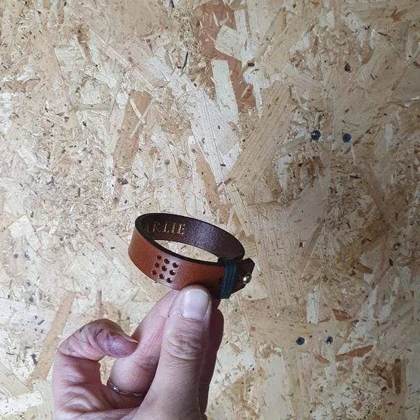 'Hawthorn' The Bespoke Handmade Leather Bracelet
