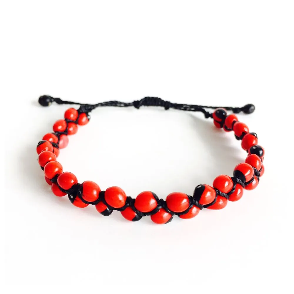 Huayruro Seed Bracelet