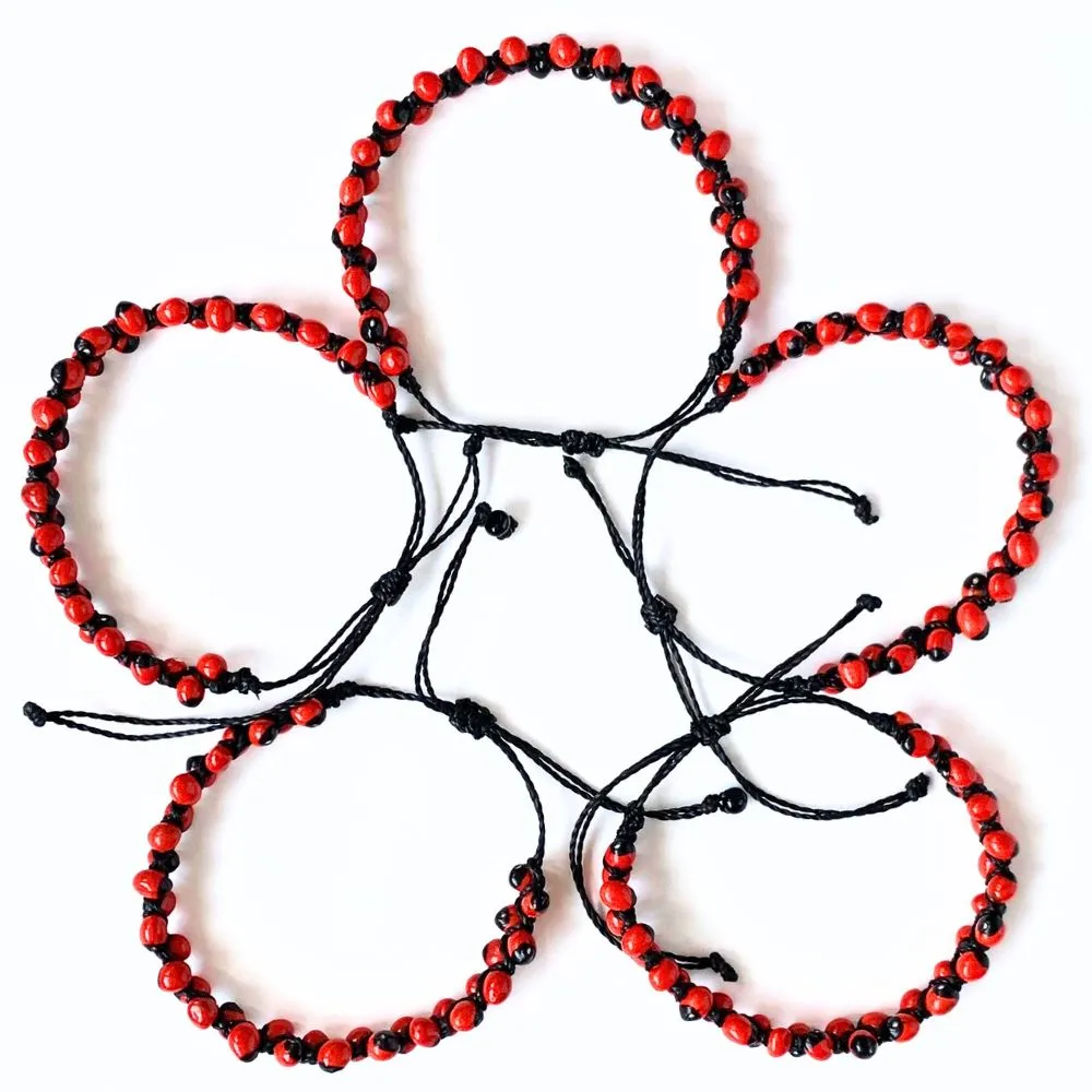 Huayruro Seed Bracelet
