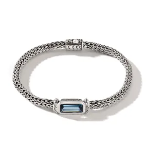 Icon Bracelet, Sterling Silver, Gemstone, 5MM|BUS9009691LT