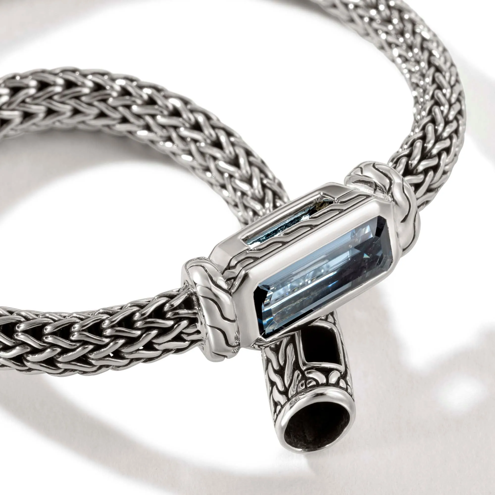 Icon Bracelet, Sterling Silver, Gemstone, 5MM|BUS9009691LT