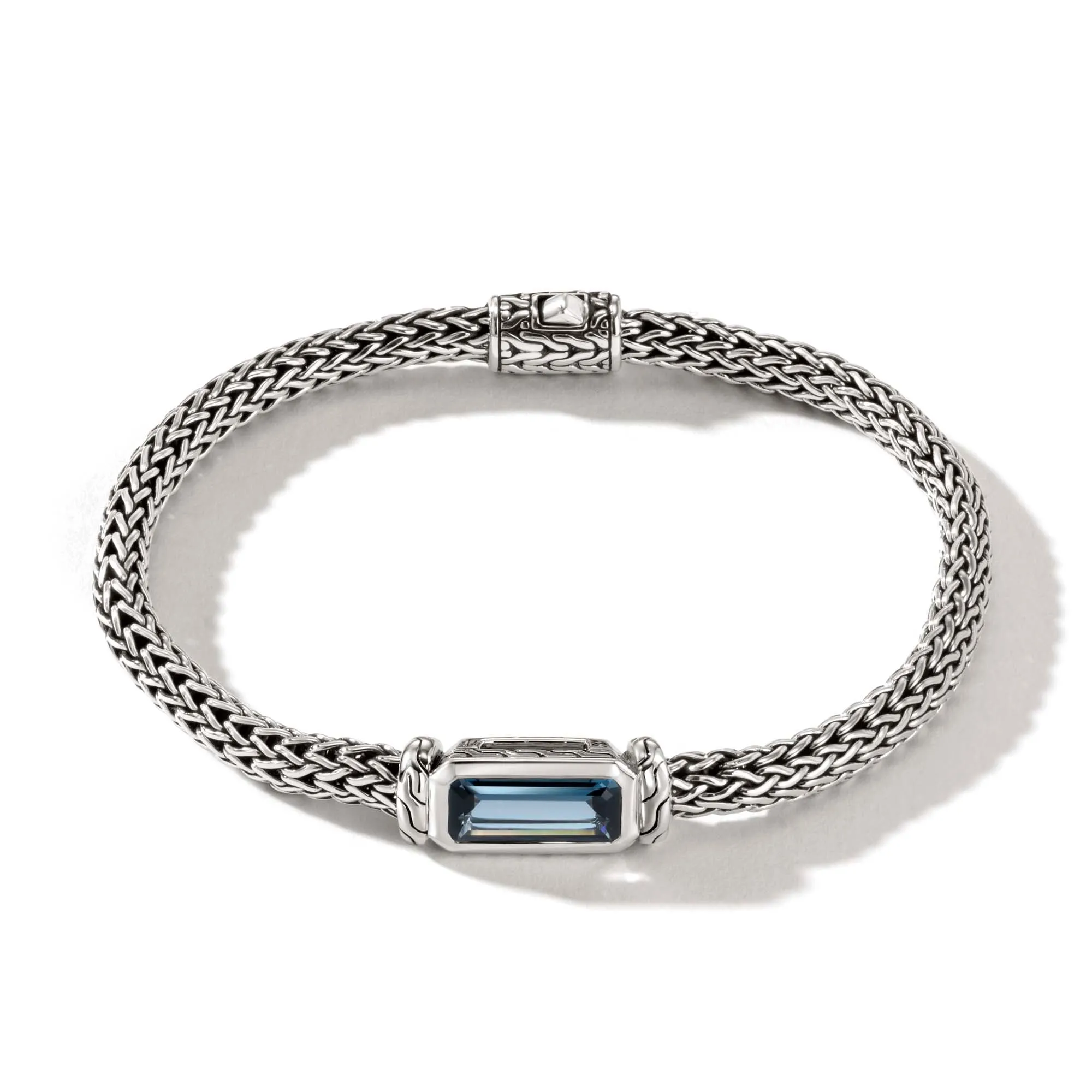 Icon Bracelet, Sterling Silver, Gemstone, 5MM|BUS9009691LT
