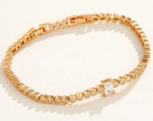 Jewelry fashion ins trend temperament hand jewelry bracelet simple matching texture whitening Christmas gift