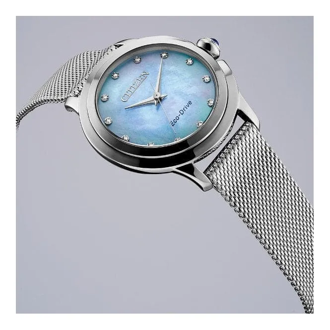Ladies Bracelet Dress Stainless Steel Watch EM0790-55N