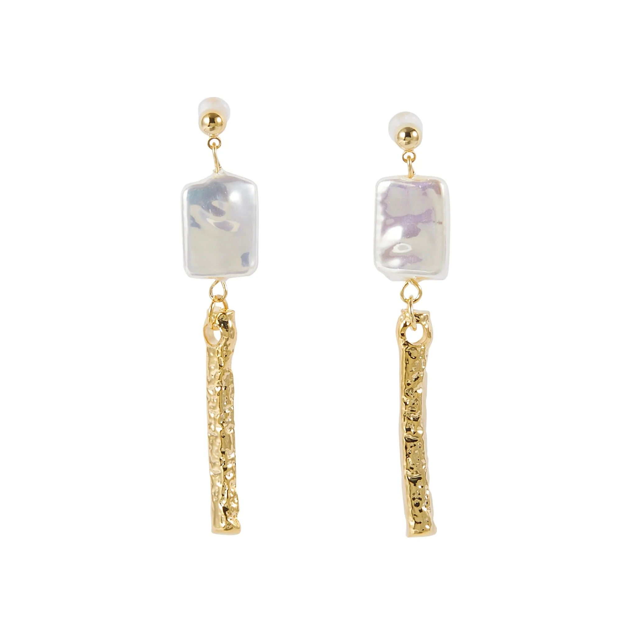 Luminous Flow Long Earrings