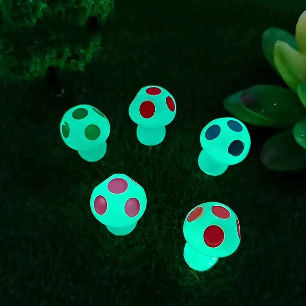 Mushroom Miniature Luminous Figure