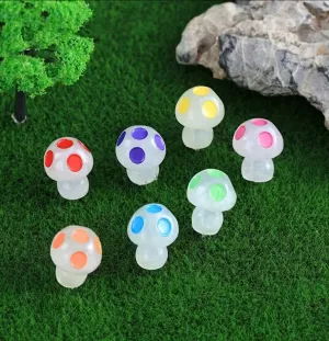 Mushroom Miniature Luminous Figure