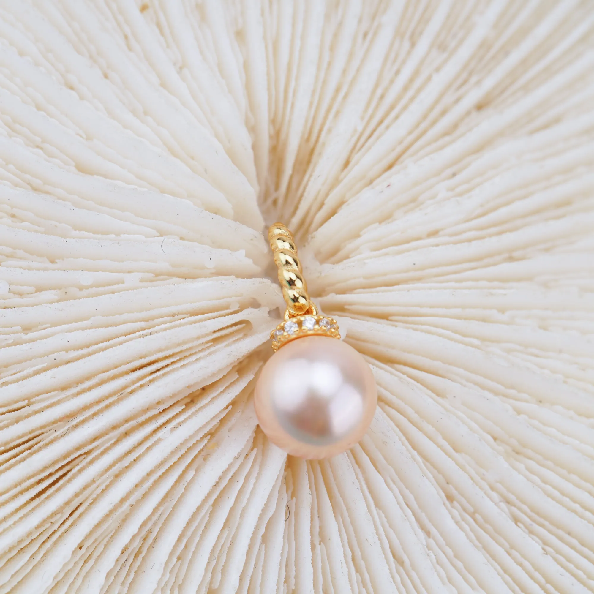 P011027 DIY 6-8mm Natural Freshwater pearl pendant accessory 925 sterling silver engagement jewelry necklace for women