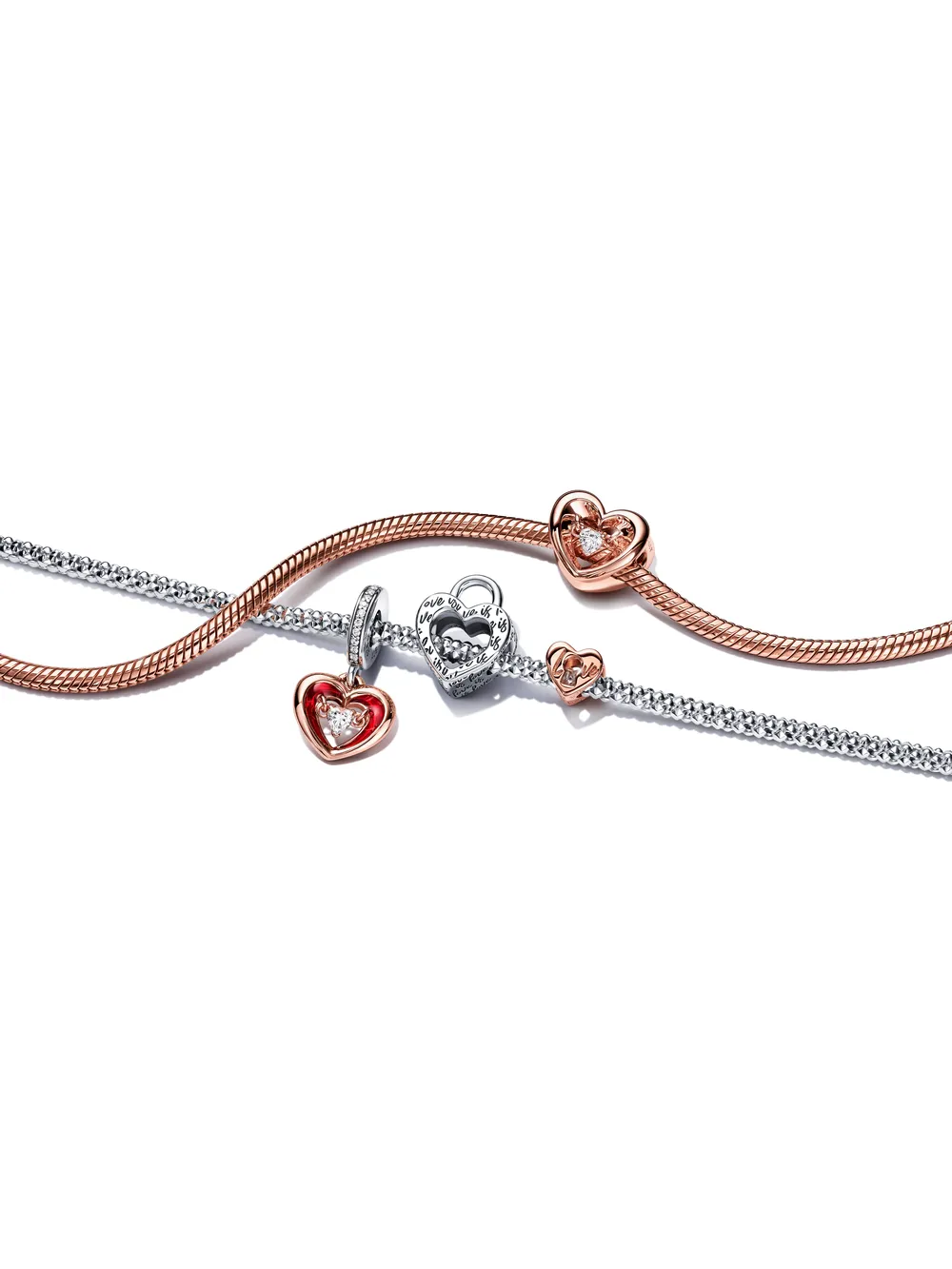 Pandora Moments Studded Chain Bracelet
