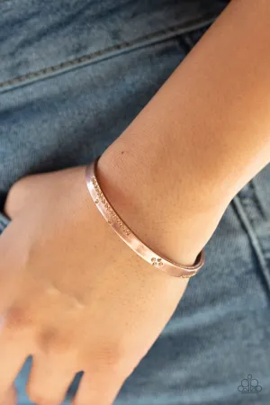 Paparazzi Bracelet ~ Dainty Dazzle - Copper