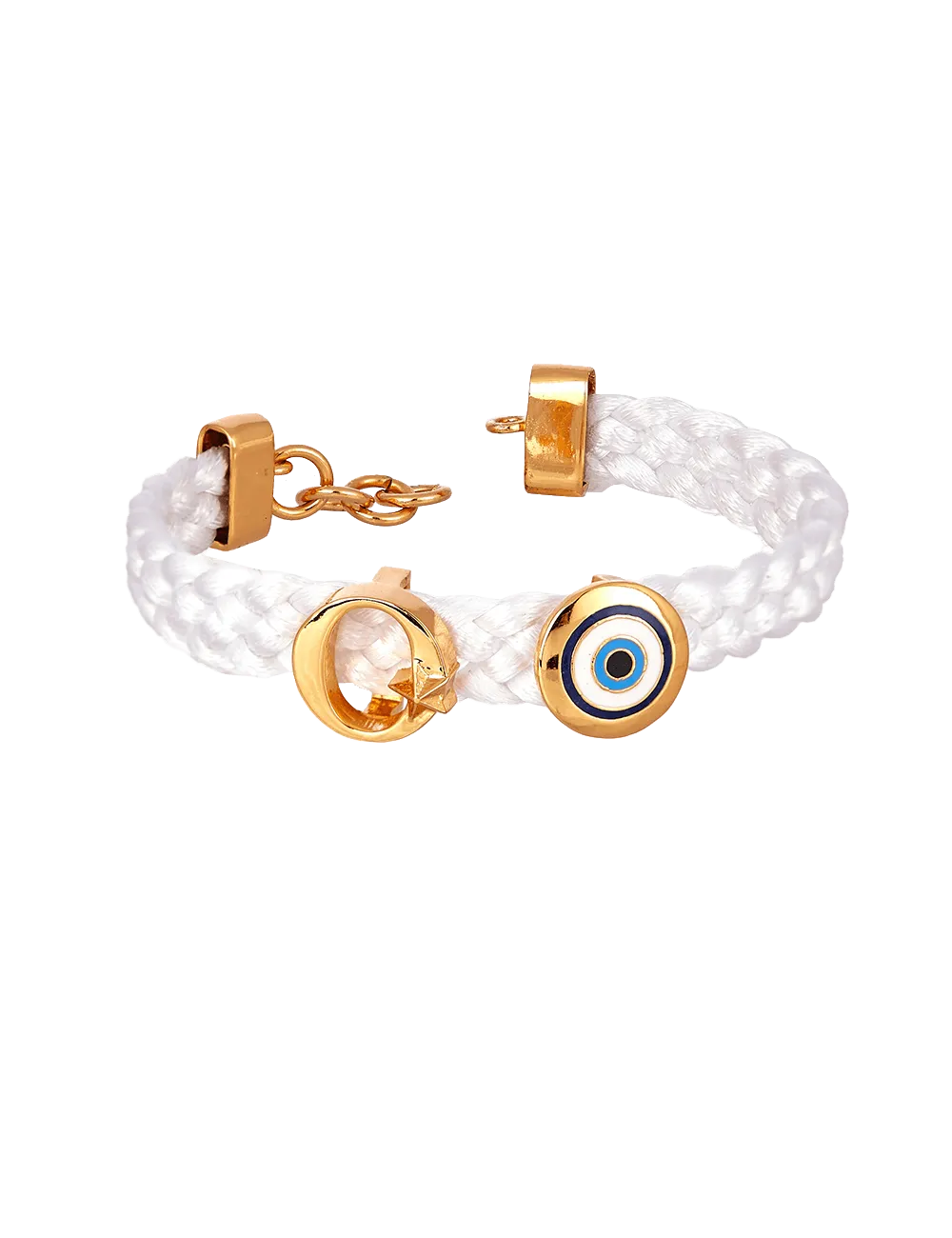 Personalised Unisex Infini Thread of Protego Bracelet - Daisy and Gold