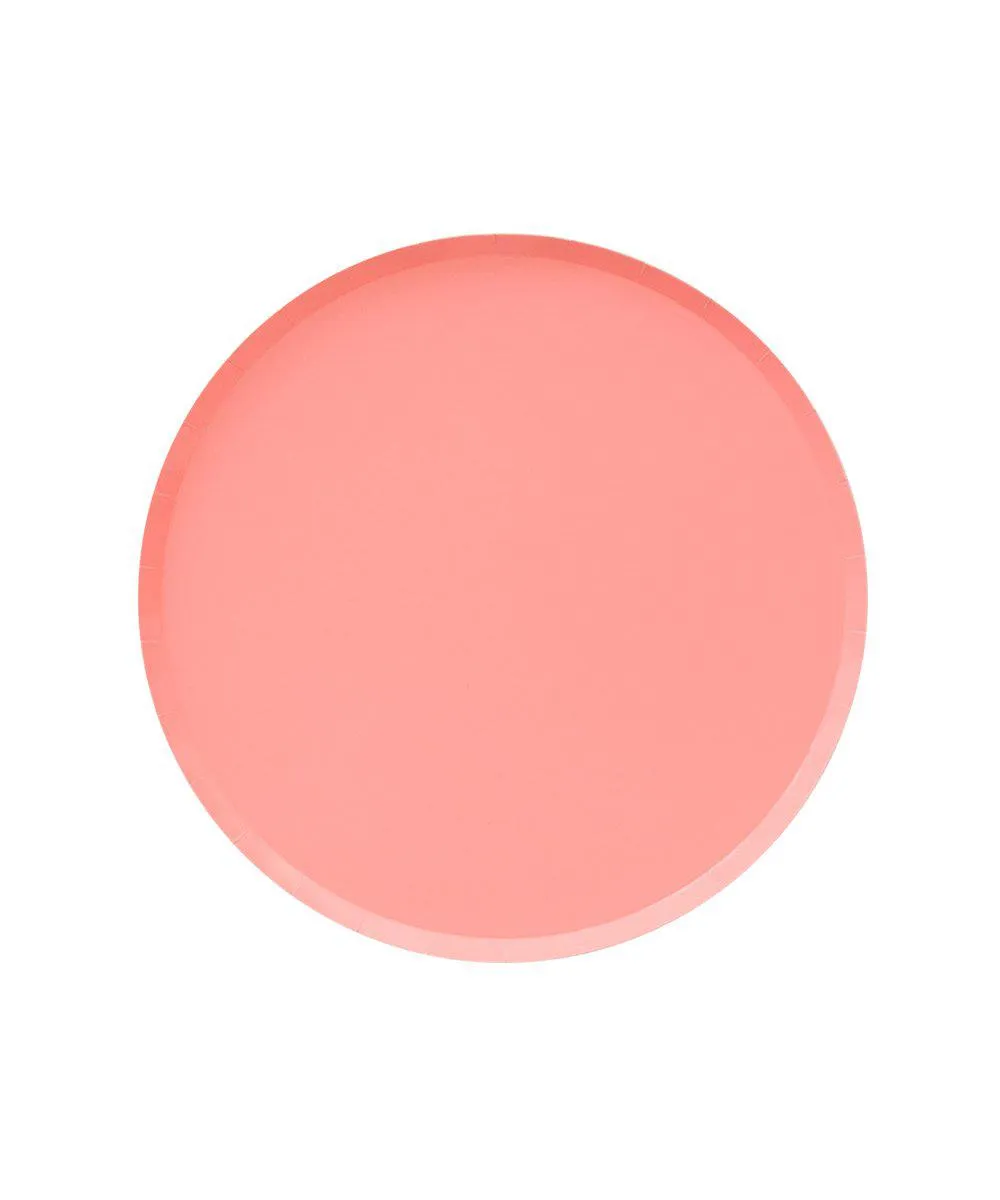 Pretty In Pink Plate Set - Small (8 pack)