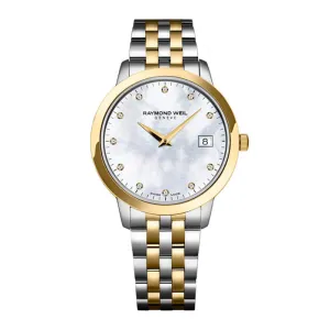 Raymond Weil Toccata Ladies Two-Tone Diamond Dial Watch 5388-STP-97081